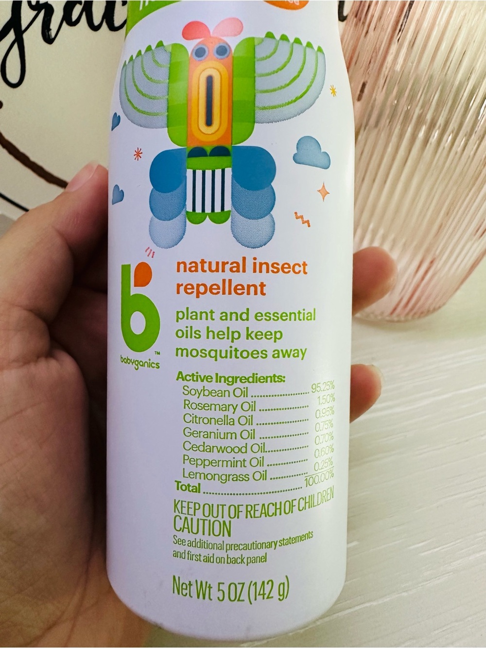 Babyganics Natural Insect
Repellent 5oz - Picture 2 of 3